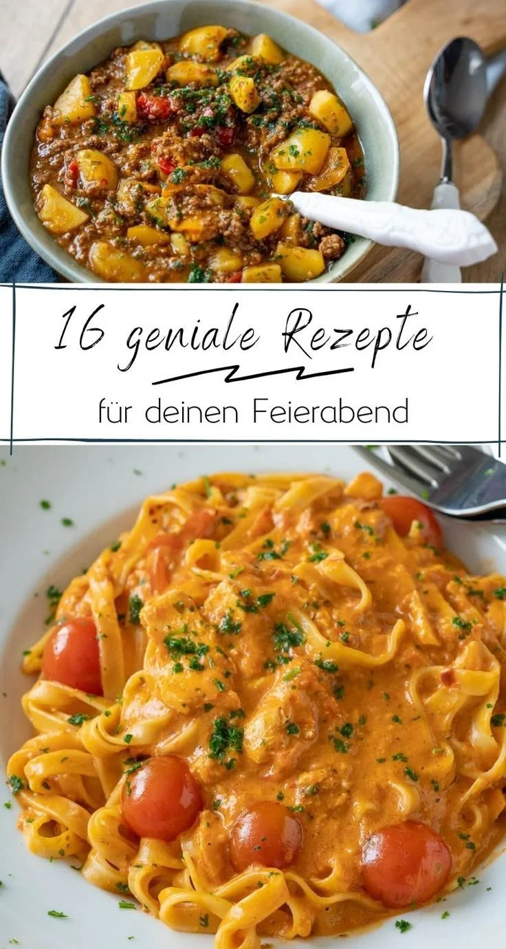 16 einfache und leckere Feierabend-Rezepte für gesundes Kochen ohne Fleisch