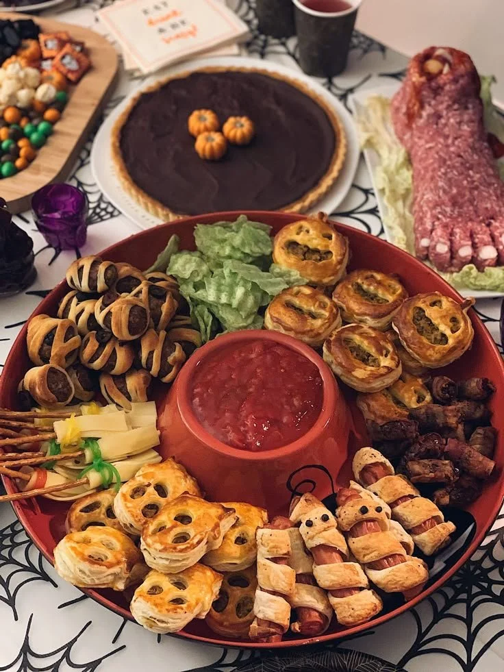Halloween Buffet mit spooky Rezeptideen und Ideen von Marry Kotter